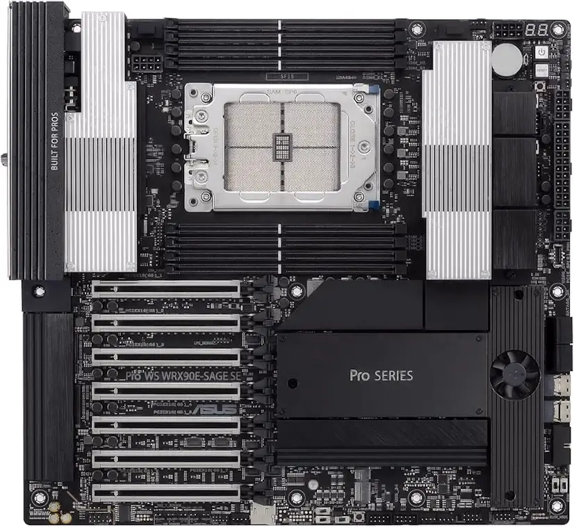 Montaje Placa Base ASUS PRO WS W890-SAGE-SE Madrid Madrid PC - Montaje Placa Base ASUS PRO WS W890-SAGE-SE Madrid