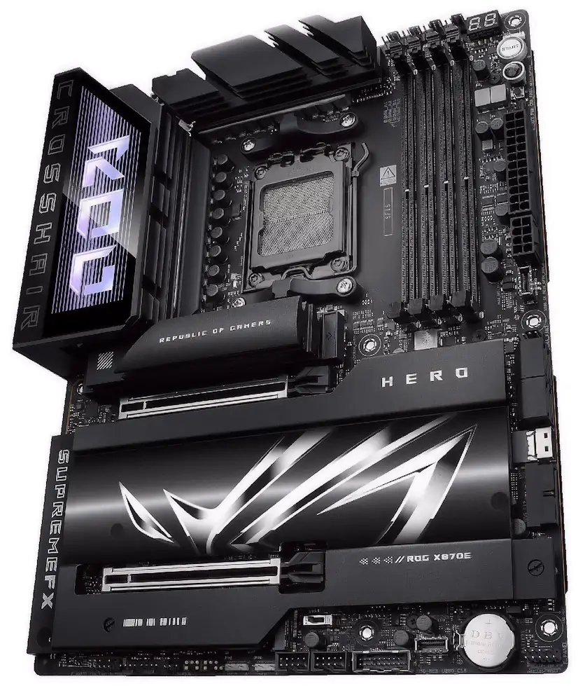 Montaje Placa Base ASUS ROG CROSSHAIR X870E DARK HERO Madrid Madrid PC - Montaje Placa Base ASUS ROG CROSSHAIR X870E DARK HERO Madrid